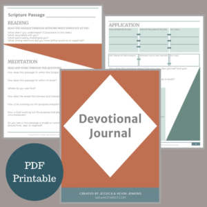Devotional Journal for Men