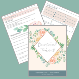 Devotional Journal: A Scripture Based Meditation to Nourish Your Soul (KDP Published)