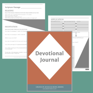 Devotional Journal for Men: A Scripture Based Meditation to Nourish Your Soul (KDP Published)