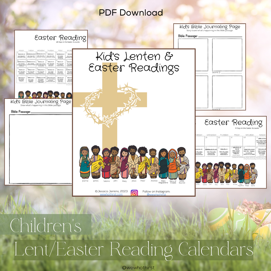 Kids Lenten & Easter Readings