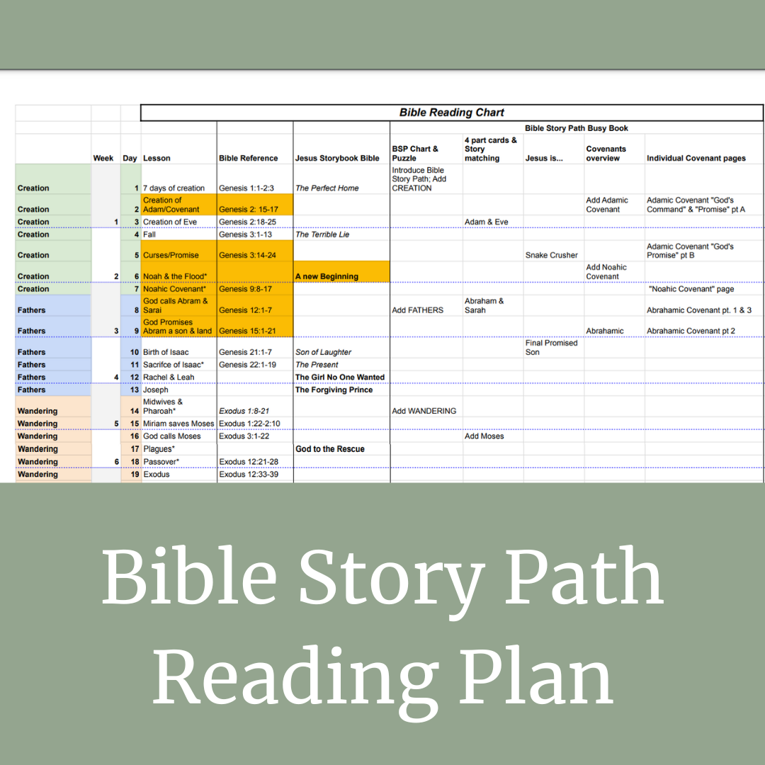 Bible Story Path Reading Plan