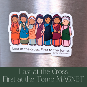 3" Women at Cross/Tomb MAGNET