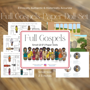 (Small) Historically Accurate Gospel Paper Dolls