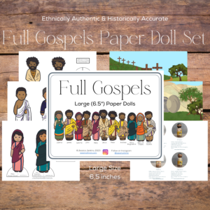 Large Gospel Paper Dolls